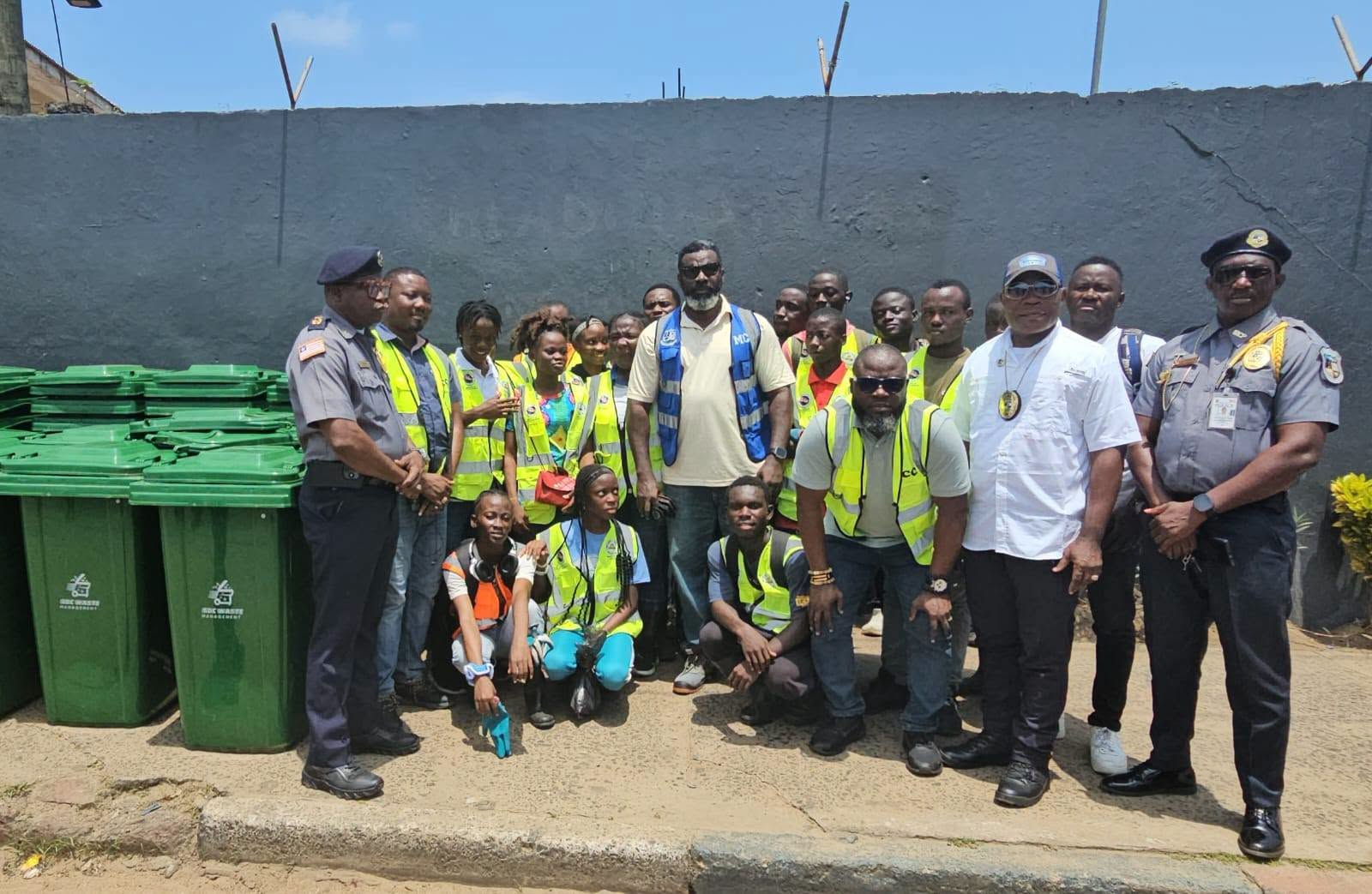 Mayor Siafa launches day-use bin initiative