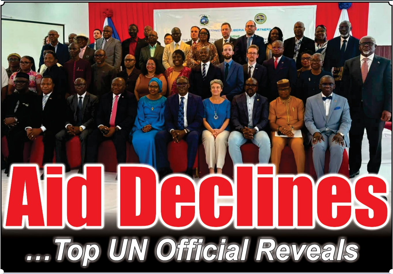 Aid Declines  …Top UN Official Reveals