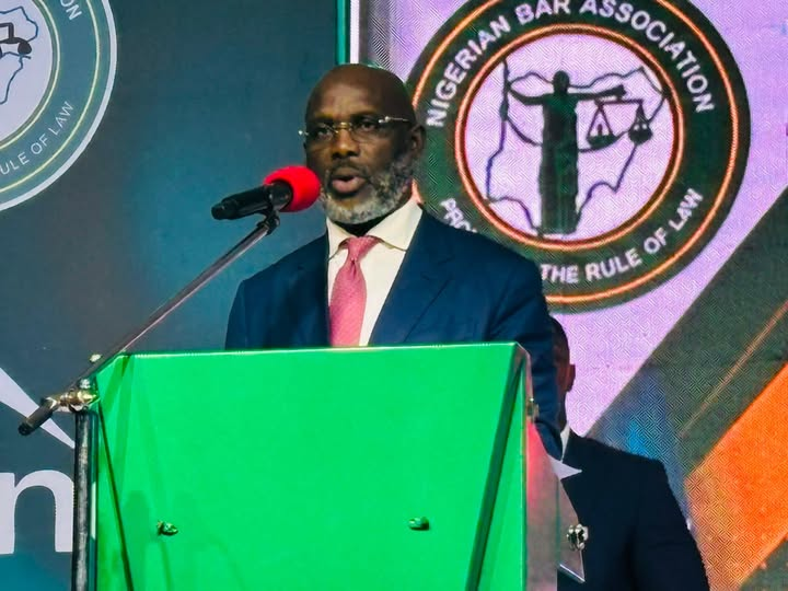 Weah Urges Nigerian Bar To Defend Democracy …Warns Against Institutional Erosion