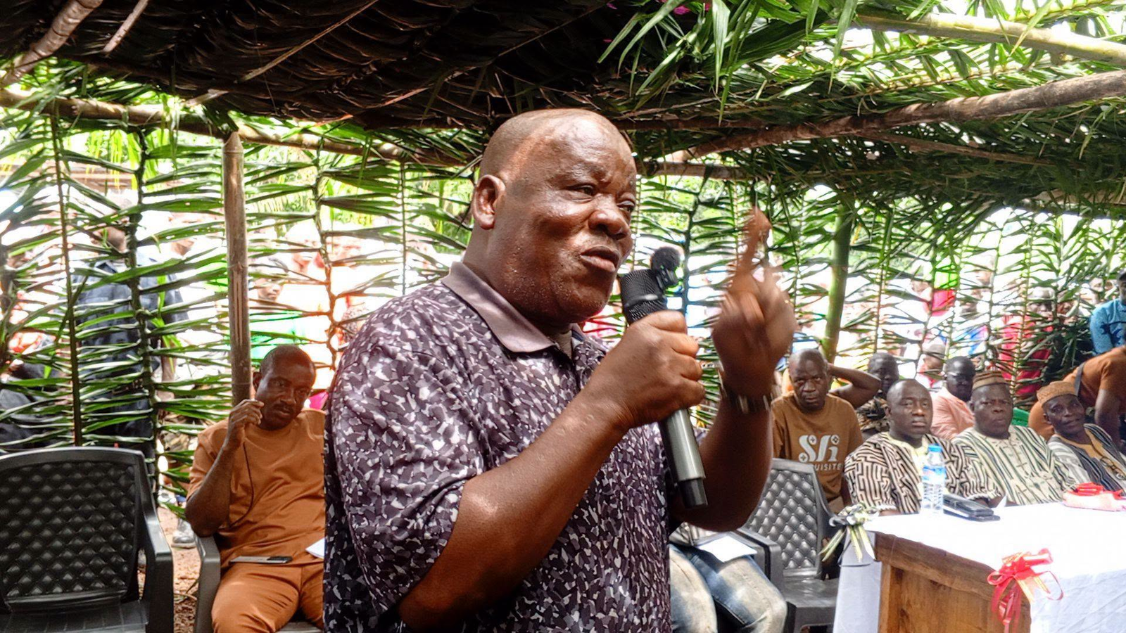 “Political Protest Will Undermine Drugs Fight” -Traditional Chief Warns
