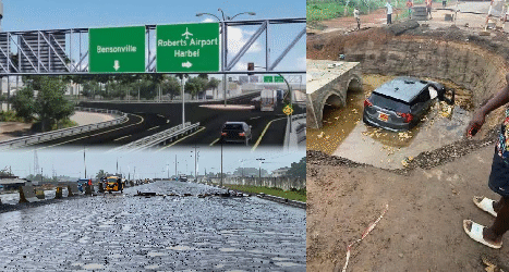RIA Road Construction Sleeps   …Public Works Minister Faces Public Pressure