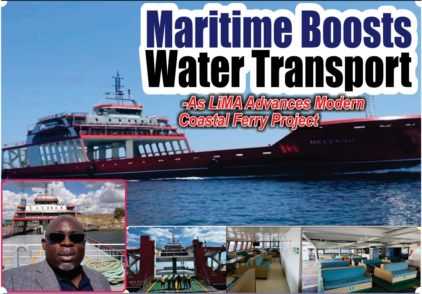 Maritime Boosts Water Transport   - As LiMA Advances Modern Coastal Ferry Project
