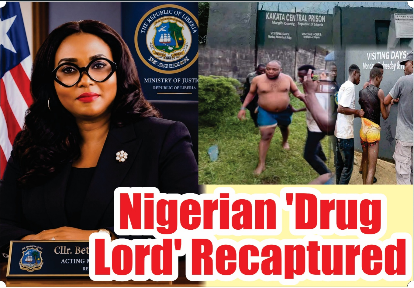 Nigerian ‘Drug Lord’ Recaptured