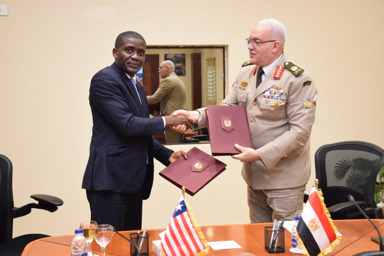 Liberia, Egypt Ink Military Cooperation Proposal