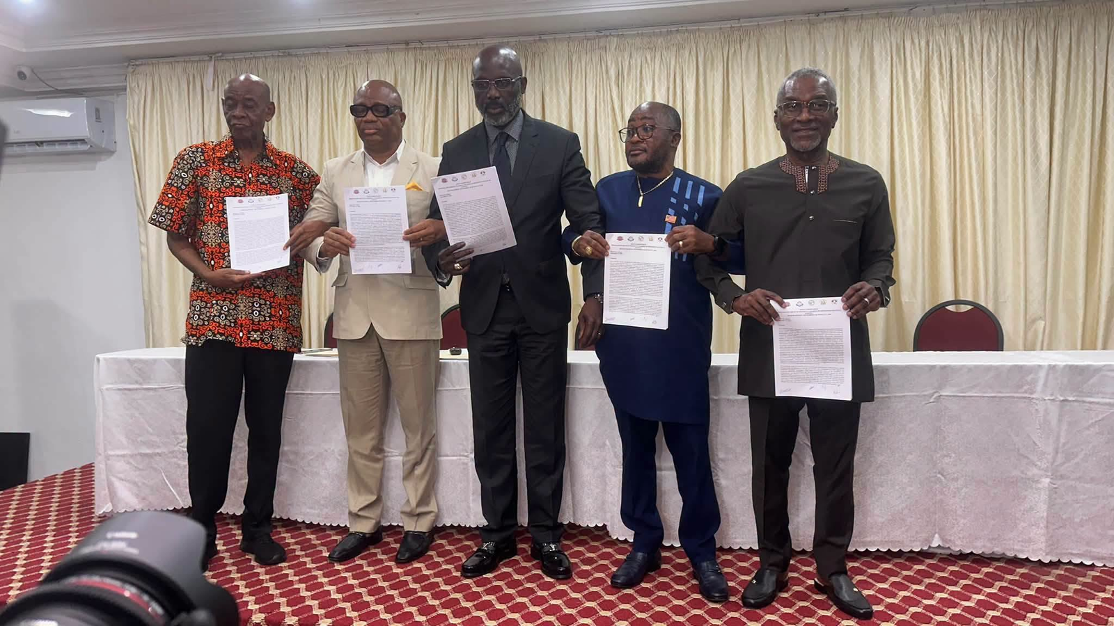 New Front Against Boakai  …As CDC, ANC, MPC, MOVEE, ULDP Close Ranks