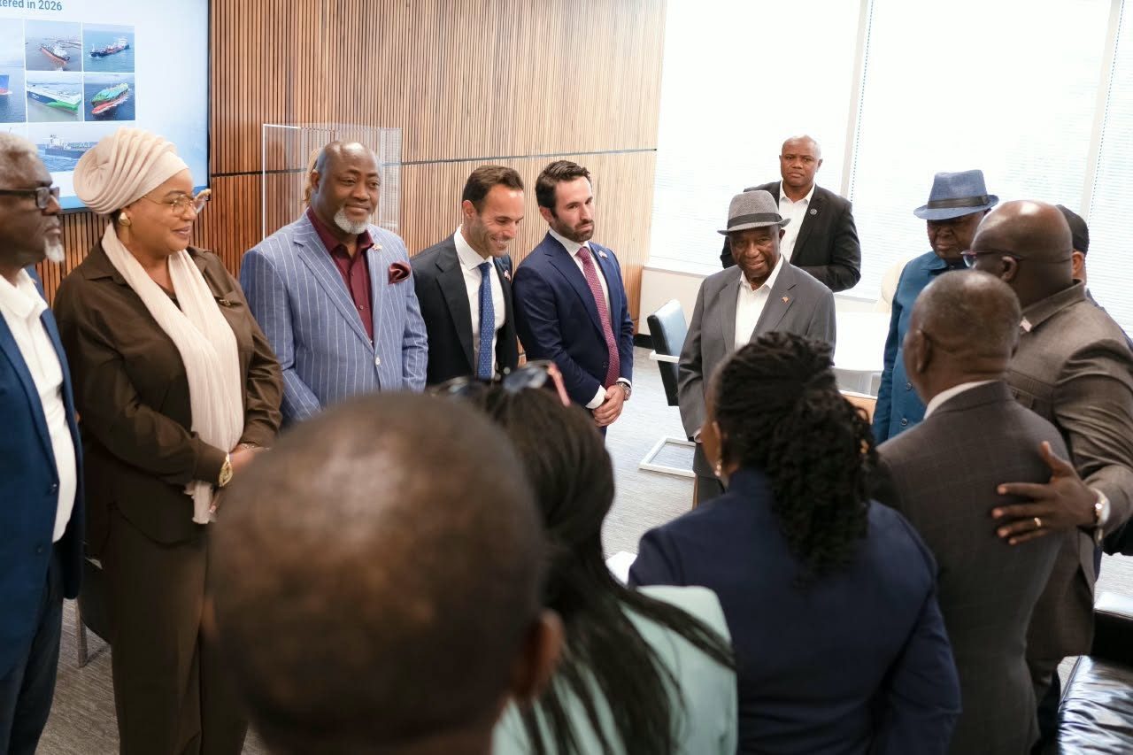 Boakai Visits LISCR In Virginia  …Receives Briefing On Growth, Global Maritime Leadership
