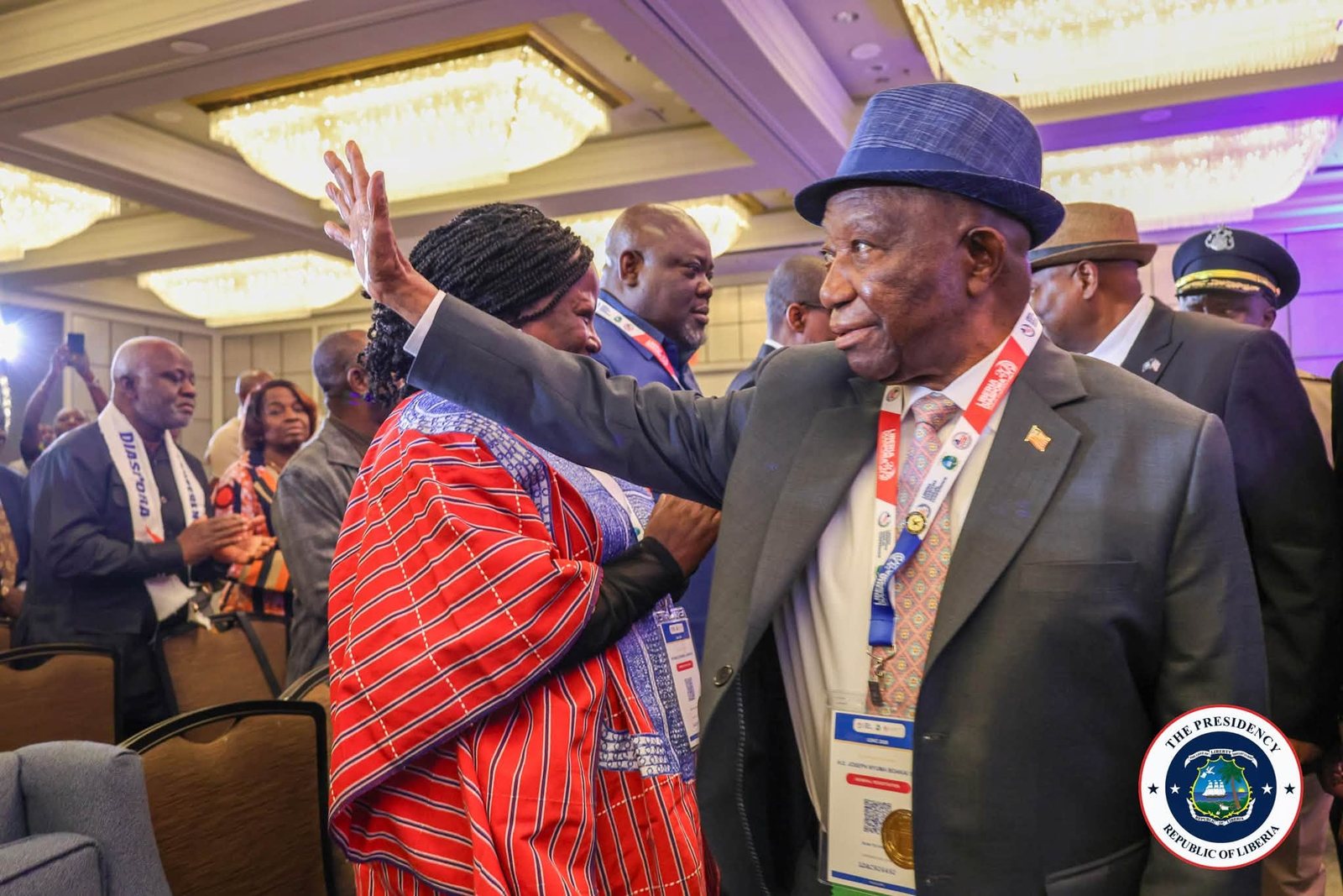 Drive National Transformation …Boakai Encourages Liberians  Abroad