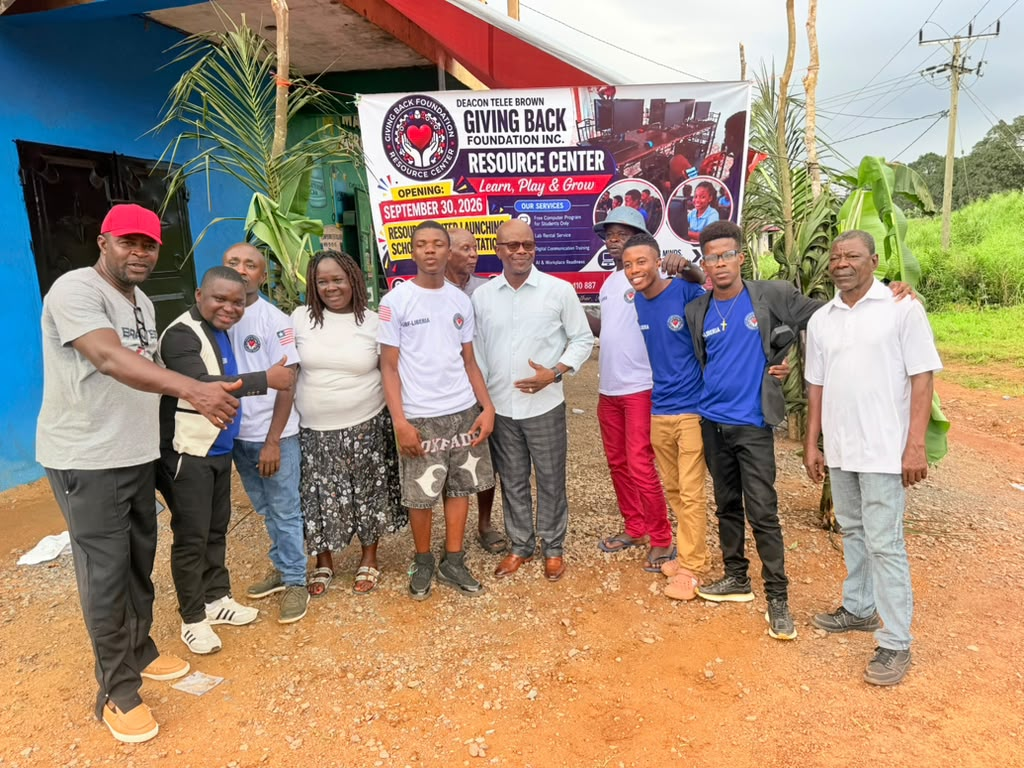 Bomi Youths Benefit from Computer Literacy …As Giving Back Foundation Offers Multiple Services